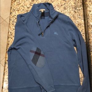 Men’s Burberry 1/4 zip sweater